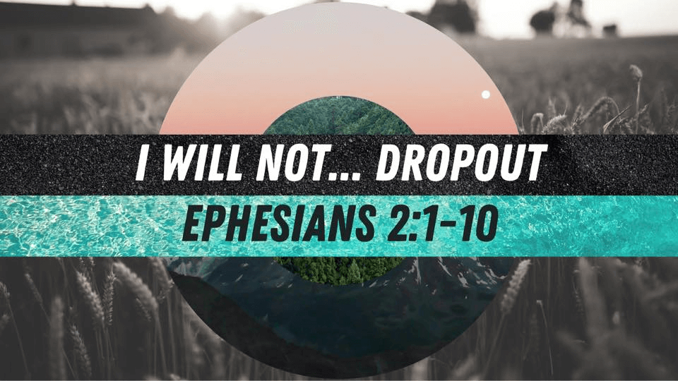 I Will Not… Dropout
