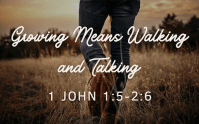 Growing Means Walking and Talking