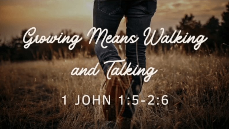 Growing Means Walking and Talking