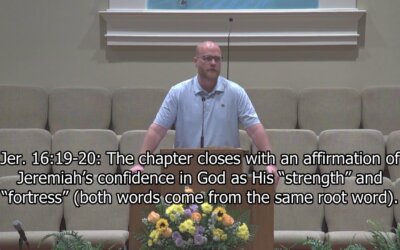 The Forbidding of Jeremiah