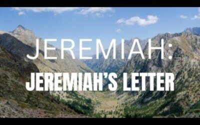 Jeremiah’s Letter