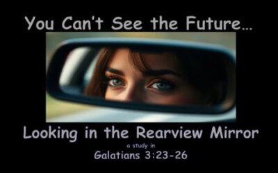 You can’t See the Future Looking in the Rearview Mirror
